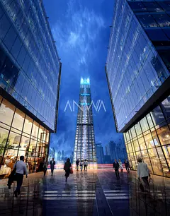 2BR Apartment | Burj Binghatti Jacob &amp; Co | Skyline &amp; Marina Views