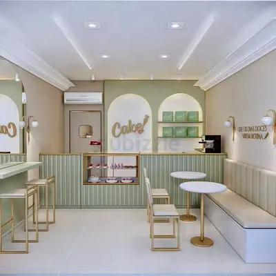 Cake Shop Decor Dubai | Luxury Cake Shop Fitout Service UAE