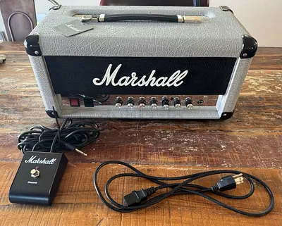 UK Made Marshall 2525H Silver Jubilee 20 Watts All-Tube Guitar Amp