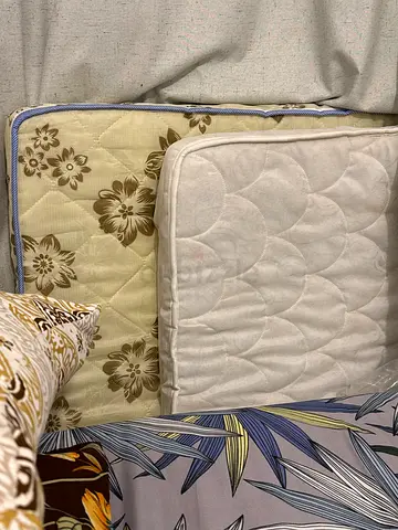 2 quilted mattress topper / mattress pad - clean and gently used