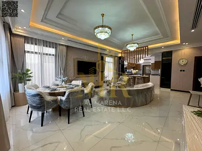 Turnkey villa, all fees included, on the main street, ready to move in, in the most prestigious area of ​​Ajman, freehold ownership for all nationalit