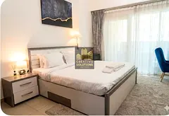 Furnished Studio | Pool &amp; Park View | Farishta Azizi Al Furjan