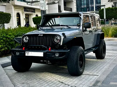 Jeep Wrangler JK 4-Door 3.6 2015 | GCC Specs | Clean | Well Maintained | Ready for Desert  Daily Use