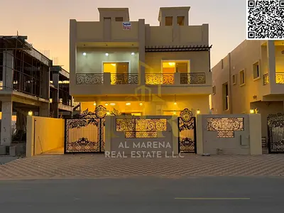 🏡 The best villa offer in Ajman - Location: • In Al Helio 2 area • Area: 3100 square feet, 5 bedrooms, freehold for all nationalities 🏡📍