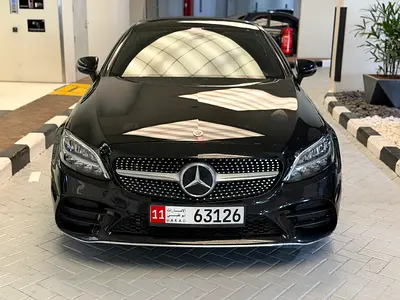 Mercedes C200 Coupe 2021 GCC FSH in pristine condition