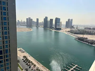 Beautiful 2-bedroom apartment with a living room, fully furnished, with a balcony overlooking a sea view, plus a maid’s room. All bills included.
