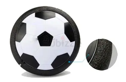 Hover Soccer Disc — Foam Edged Air-Powered Football Toy