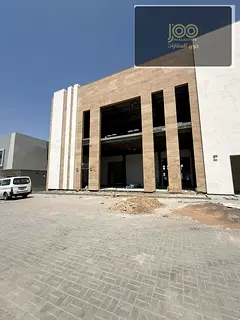 Warehouse 21,000 sq ft with mezzanine &amp; showroom, 200kW, AED 900K yearly, main road, ready in 1 