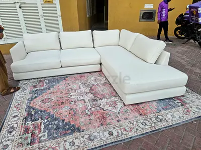 West elm L shape sofa