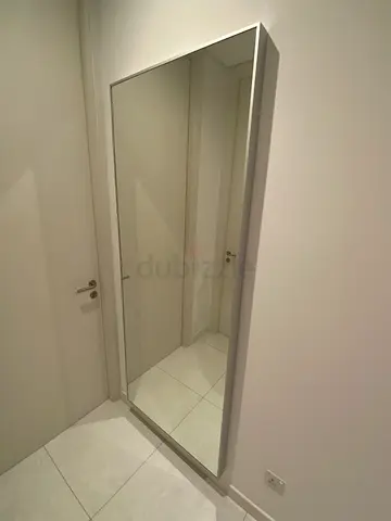 Ikea HOVET Mirror, aluminium, 78x196 cm