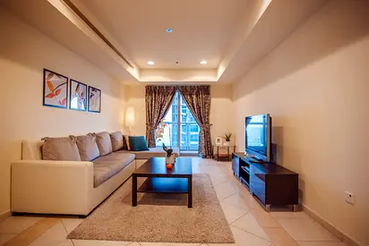 Stunning 1-bedroom apartment furnished in the iconic Princess Tower