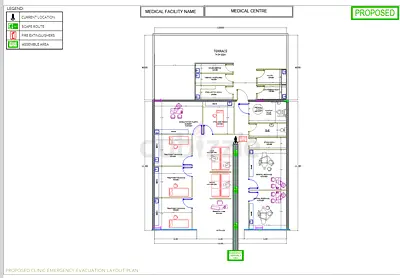 shop retail drawings new office 3d renders