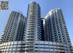 1BHK apartment for annual rent in Falcon Towers (spacious - 2 bathrooms - balcony - parking inside t