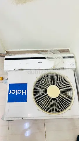 Haier Split Air Conditioner (Indoor + Outdoor Units) - Used