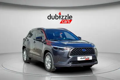 AED 1094/month | 2023 Toyota Corolla Cross Hybrid | GCC Specs | Ref#449102
