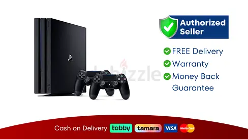 Sony PlayStation 4 Pro - 1 TB With 2 Controller Brand New | Warranty | FREE Delivery