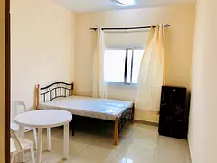 Fully furnished Room attached washroom available al qusais 2650+dewa