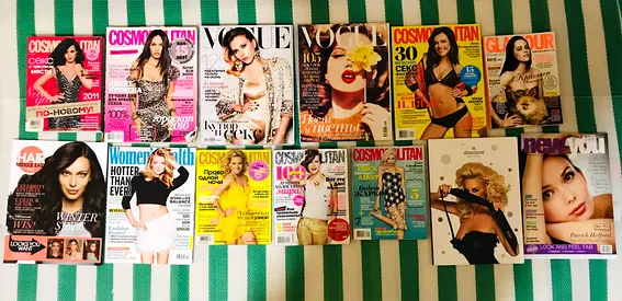 Russian High Fashion Magazines and others 2009-2015