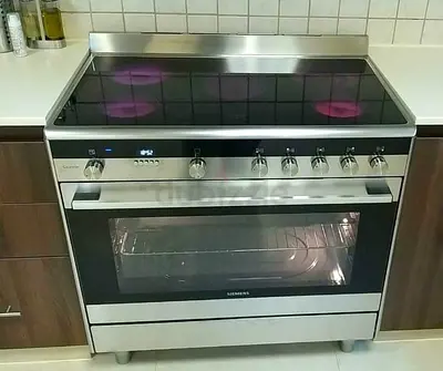 Model Siemens iQ700 Italy 5 Hobs Full Electric Ceramic Cooker Range Size 90×60 cm