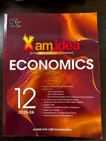 class 12 Economics Xam Idea Guide(2025-26)