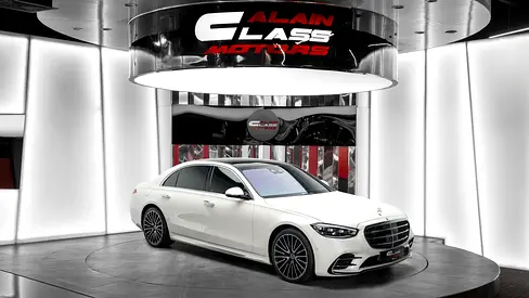 Mercedes-Benz S580 4MATIC - 2022 - GCC Specs - Under Warranty and Service Contract