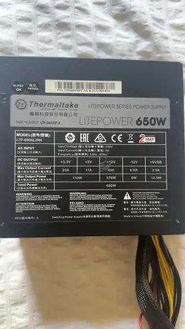 PSU power supply budget