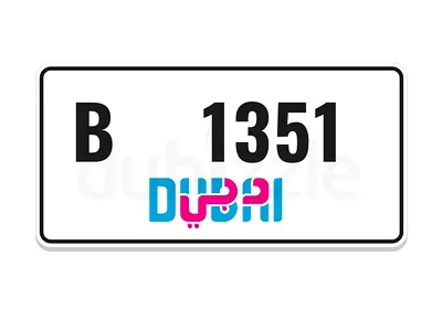 B 1351 Dubai