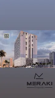 I own a two-bedroom apartment with a living room and a maid's room, featuring spacious areas and