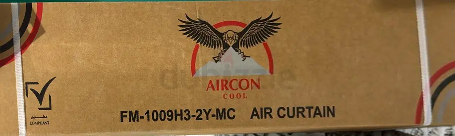 Aircon Cool FM-1009H3-2Y-MC Air Curtain - 90 cm with sensor and remote- New in Box