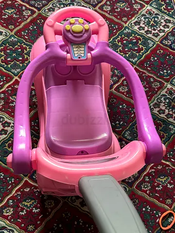Pink Ride-On Walker/Push Car for Toddlers - Good Used Condition