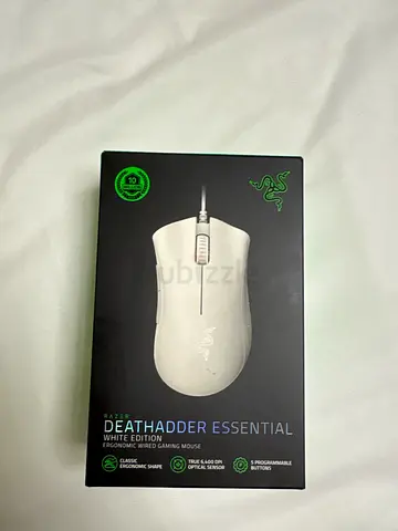 Razer DeathAdder Essential White Gaming Mouse used