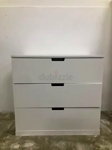 IKEA NORDLI 3 chest of drawer