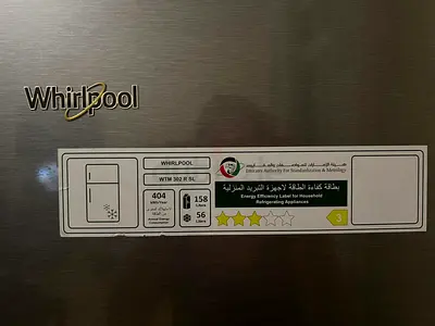 Whirlpool Fridge 158L + 56L total 214L