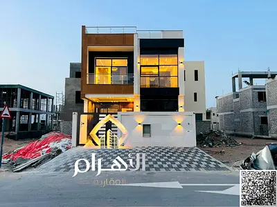 Villa for sale in Ajman at an attractive price, in an excellent location, freehold ownership for life for all nationalities, with the possibility of b