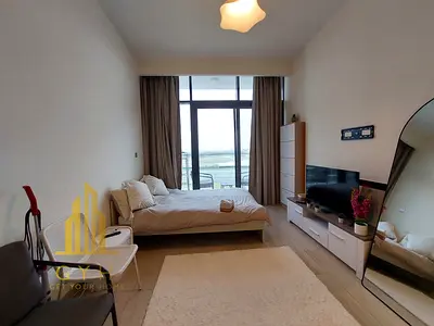 Fully Furnished Studio for Rent in Azizi Riviera | Ready to Move | Balcony