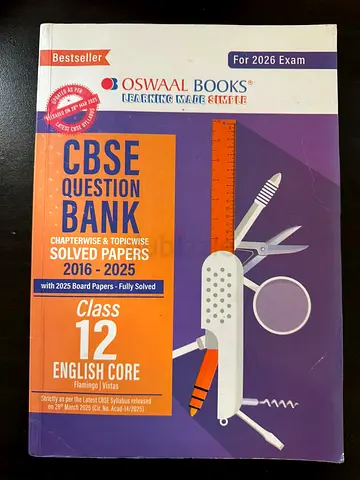 class 12 English Oswaal CBSE Question bank