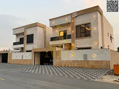 Luxury villa for sale in Al Helio 2. Elegant design featuring 5 spacious bedrooms and ultra-luxuriou