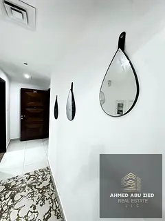 Furnished one-bedroom apartment for rent in Sunset Towers, Ajman. Brand new furniture, first occupa