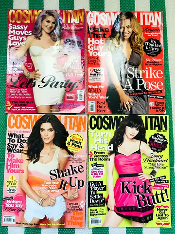 Cosmopolitan magazine 2012 available 5 months of editions