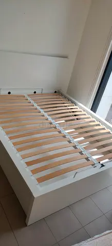Ikea Hydraulic King size bed with mattress available in perfect condition