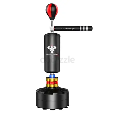 Punching Boxing Speed Bag Trainer with Spinning Bar
