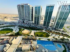 Furnished 1BR | Balcony | Pool &amp; Park View