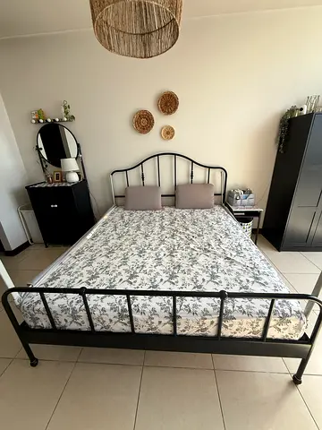 IKEA metal bed