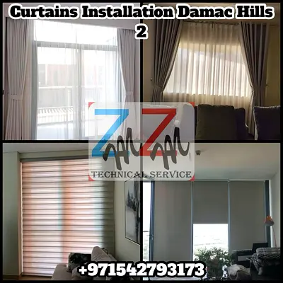 Curtains Installation  Maintainence With Zam Zam Technical Services Est