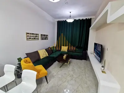 Spacious Furnished 1BR+Study | JVC