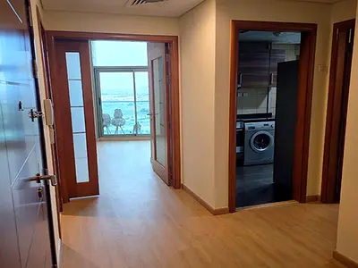 Ready to move | Spacious 1BR | Balcony with Sea View