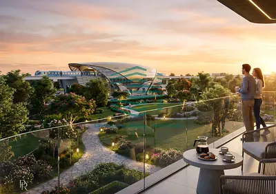 استوديو مفروش | شرفة | إطلالات على المسبح والأفق