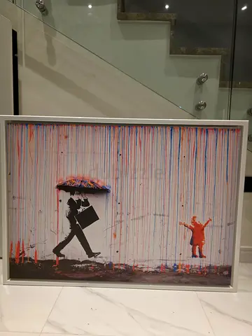FRAMED ARTWORK by BANKSY