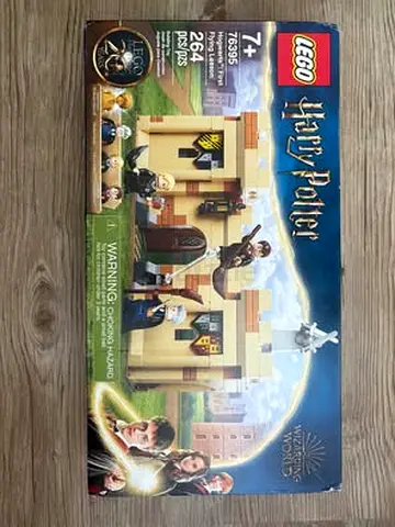 BRAND NEW LEGO 76395 HP FIRST FLYING LESSON 20TH ANNIVERSARY EDITION WITH GOLDEN FIGURINE