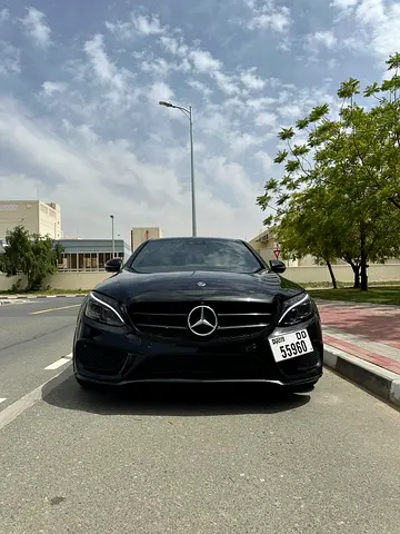 Mercedes-Benz C 300 AMG 2017 - Canadian Specs  clean title - GCC Car